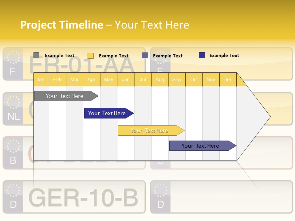 Germany License Traffic PowerPoint Template