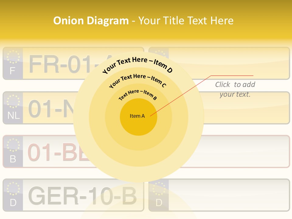 Germany License Traffic PowerPoint Template