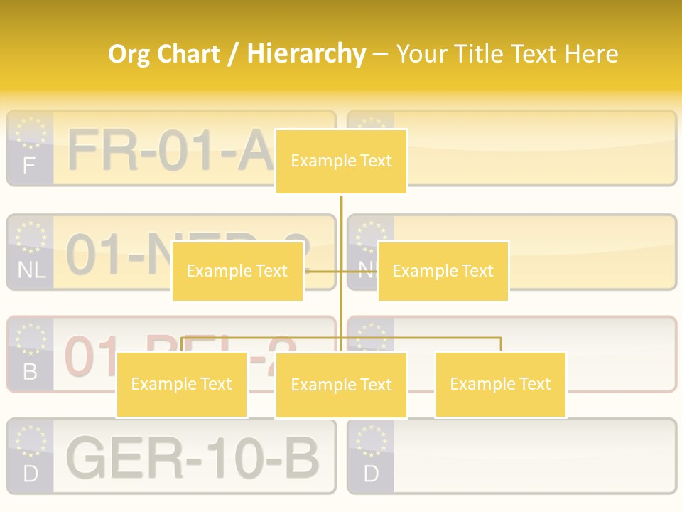 Germany License Traffic PowerPoint Template