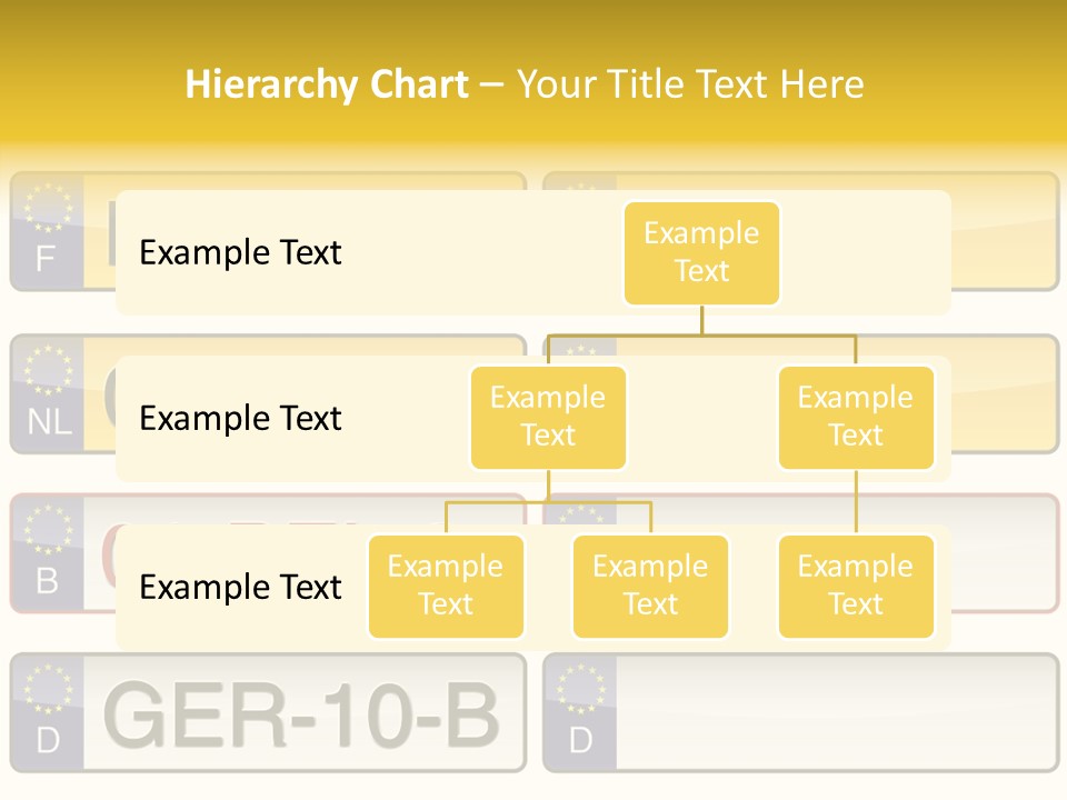 Germany License Traffic PowerPoint Template