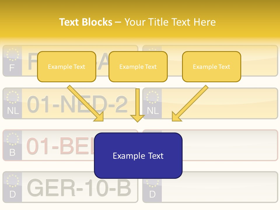 Germany License Traffic PowerPoint Template