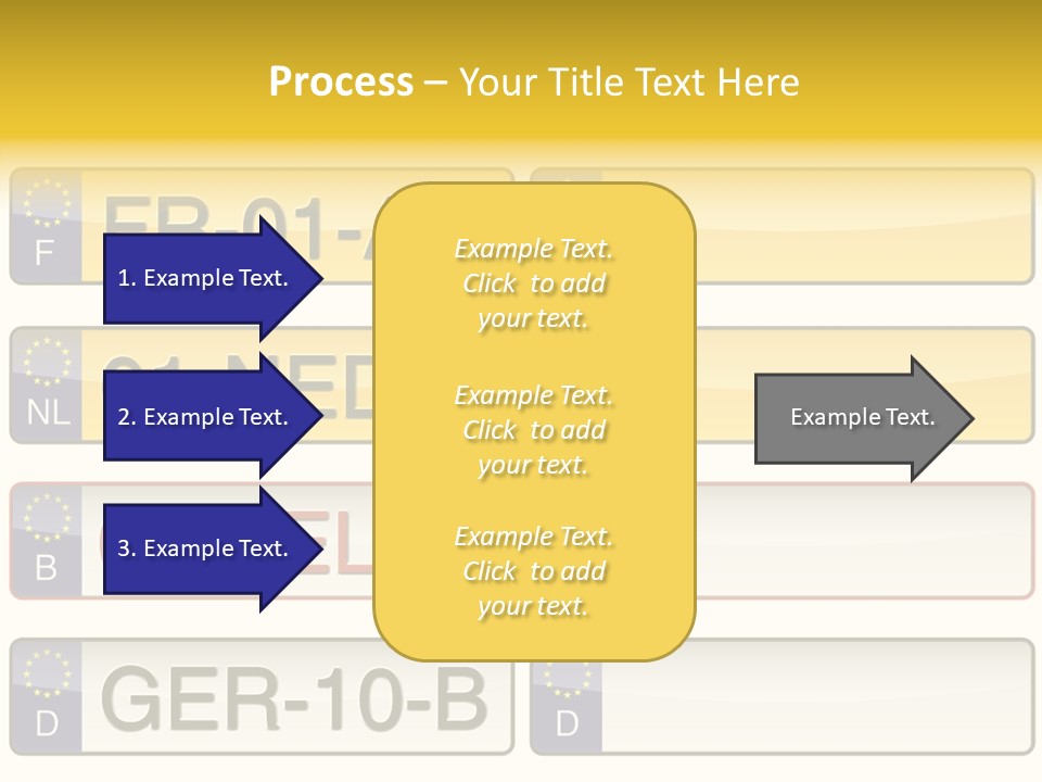 Germany License Traffic PowerPoint Template