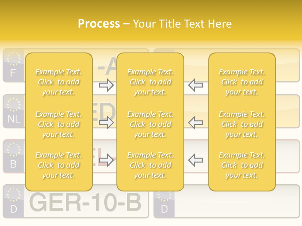 Germany License Traffic PowerPoint Template