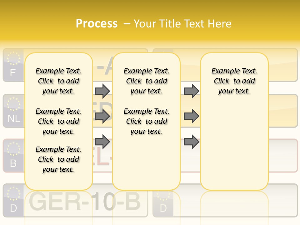 Germany License Traffic PowerPoint Template