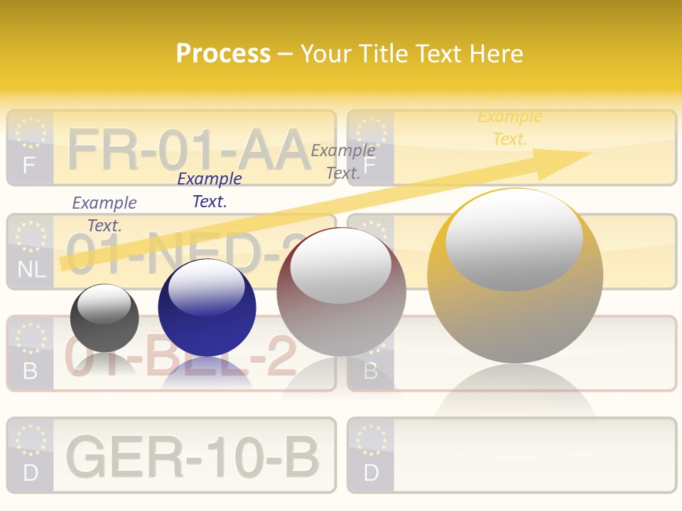 Germany License Traffic PowerPoint Template