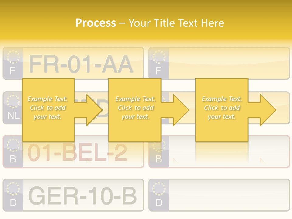 Germany License Traffic PowerPoint Template