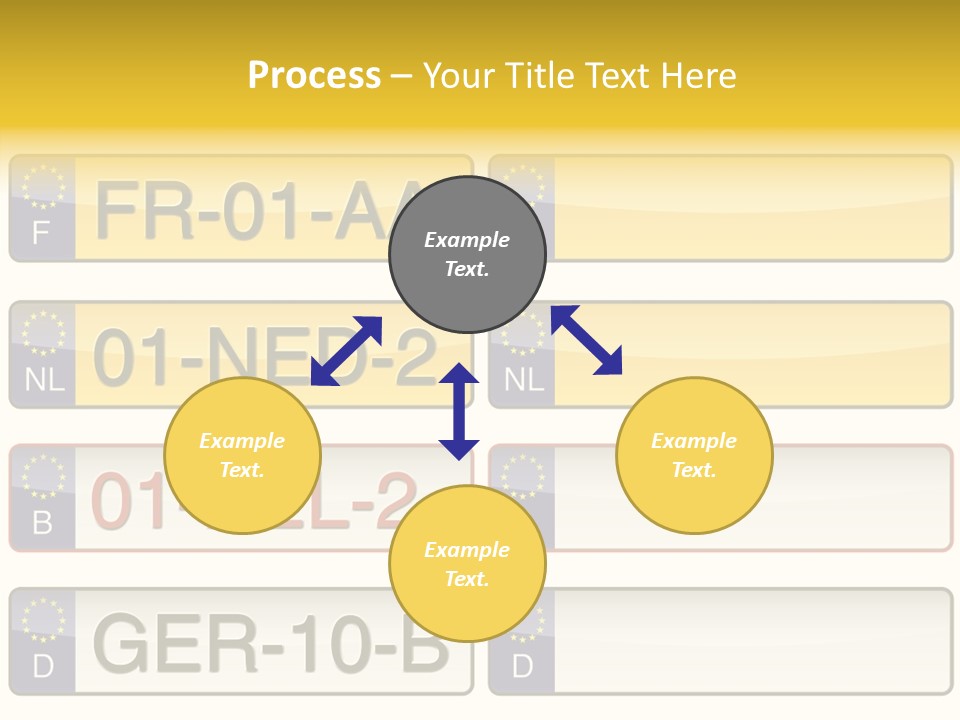 Germany License Traffic PowerPoint Template