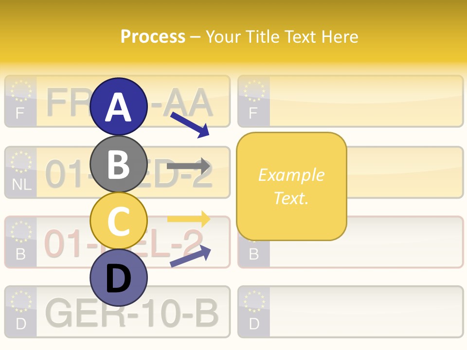 Germany License Traffic PowerPoint Template