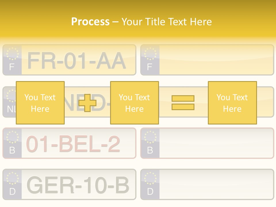 Germany License Traffic PowerPoint Template