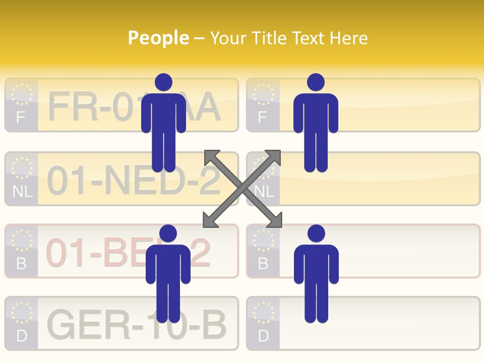 Germany License Traffic PowerPoint Template