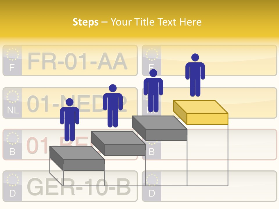 Germany License Traffic PowerPoint Template
