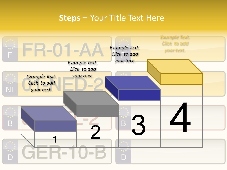 Germany License Traffic PowerPoint Template