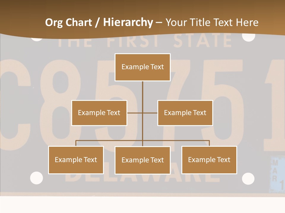 Truck Sign Number PowerPoint Template