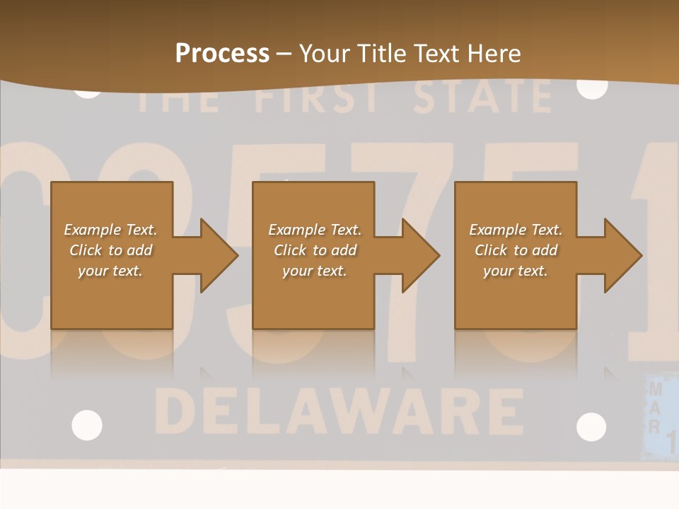 Truck Sign Number PowerPoint Template