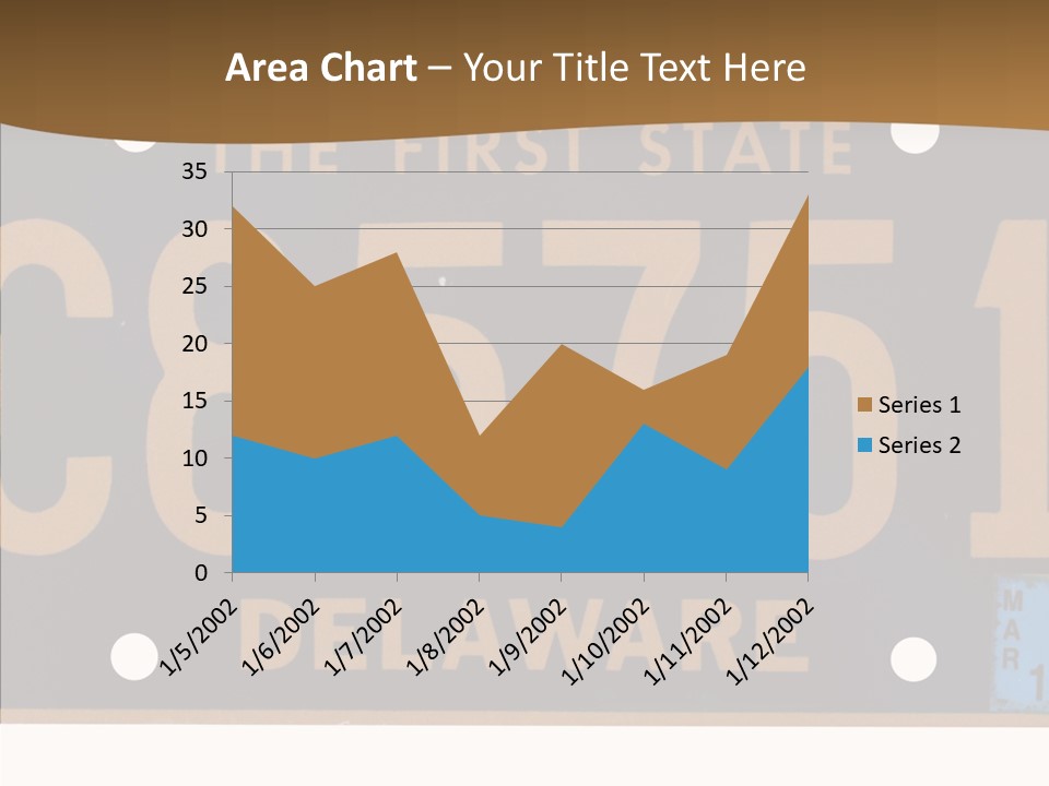 Truck Sign Number PowerPoint Template