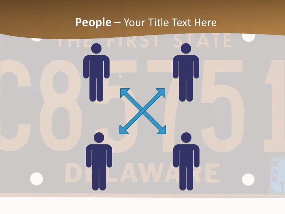 Truck Sign Number PowerPoint Template