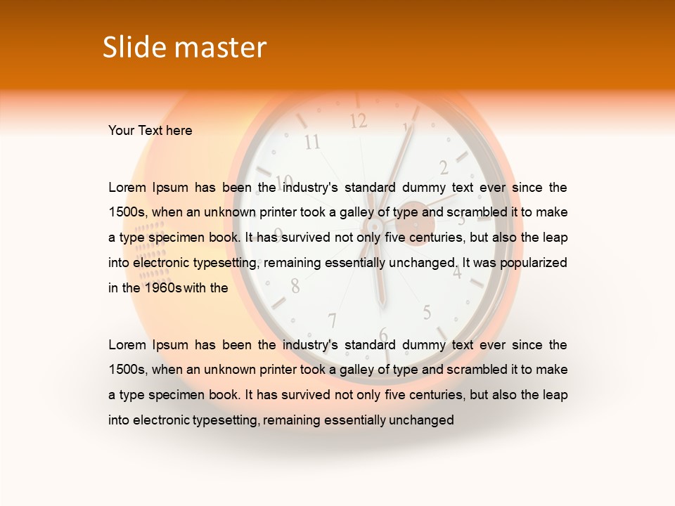 Helmet House Supervision PowerPoint Template