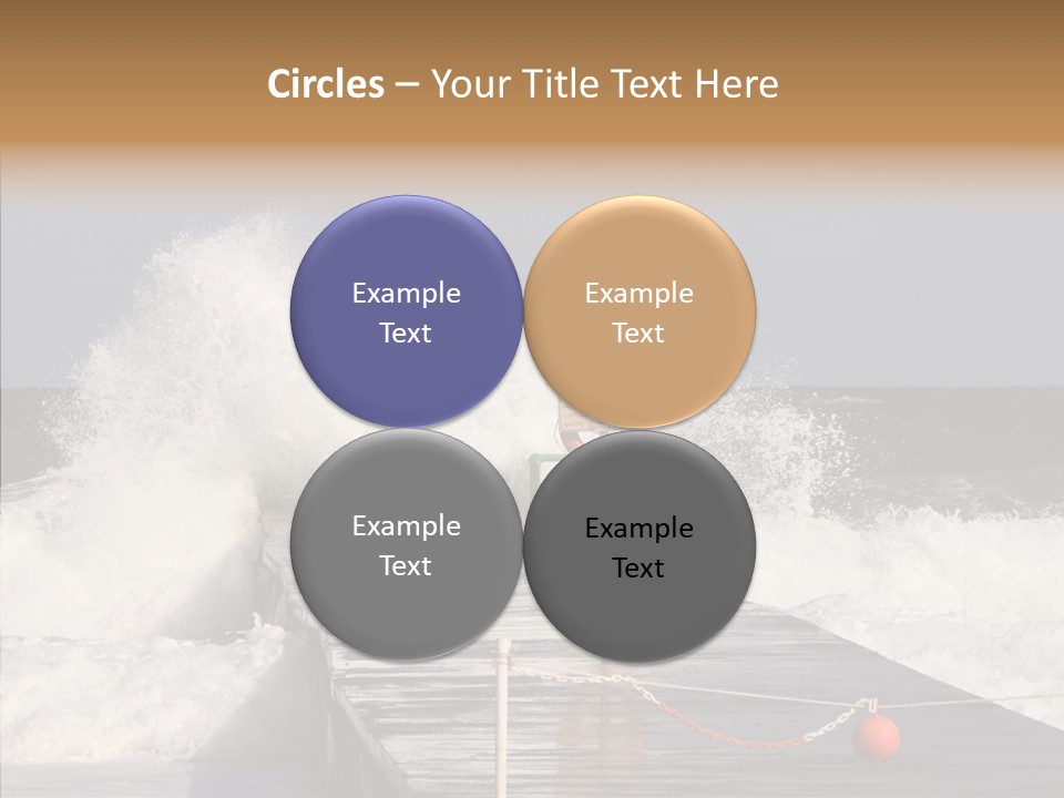 Spray Water Warning PowerPoint Template