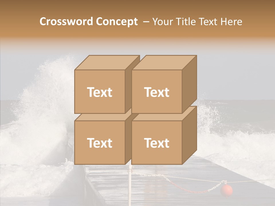 Spray Water Warning PowerPoint Template