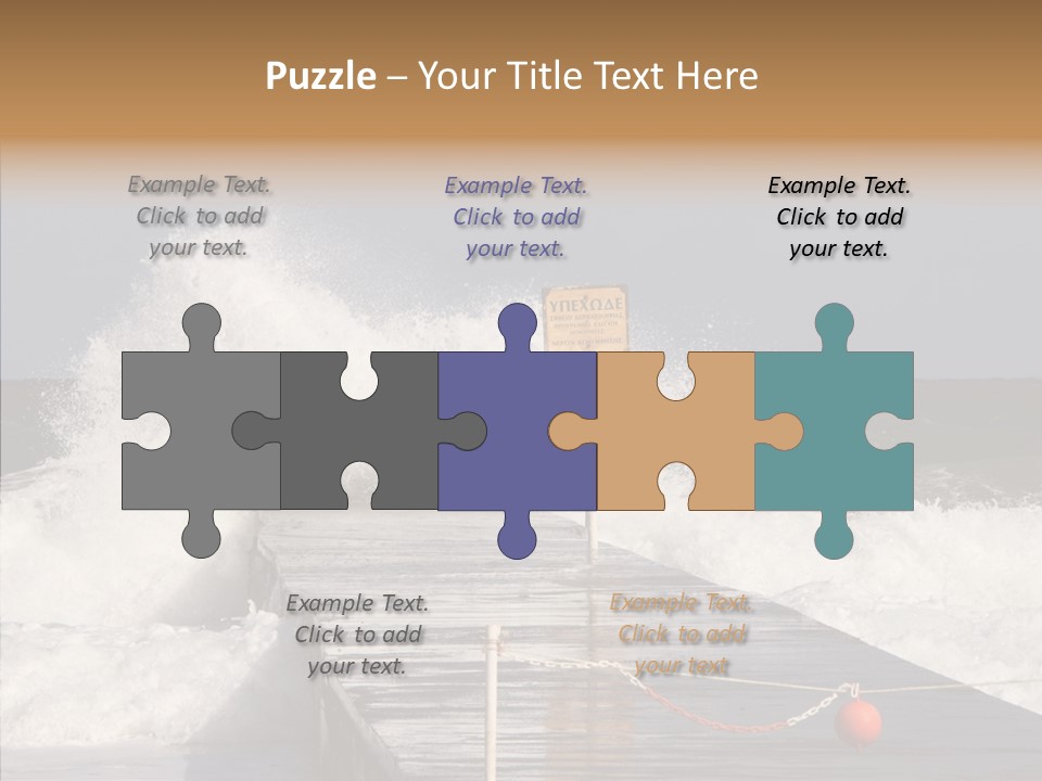 Spray Water Warning PowerPoint Template