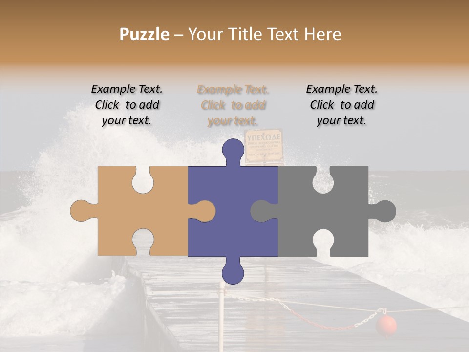 Spray Water Warning PowerPoint Template