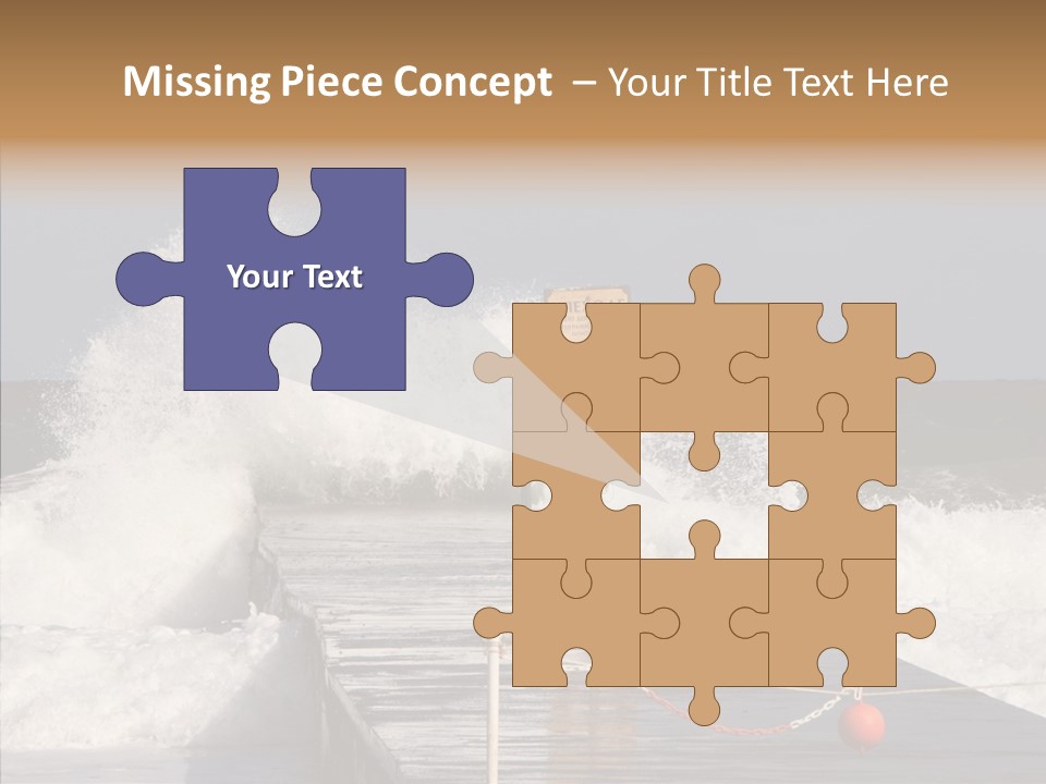 Spray Water Warning PowerPoint Template