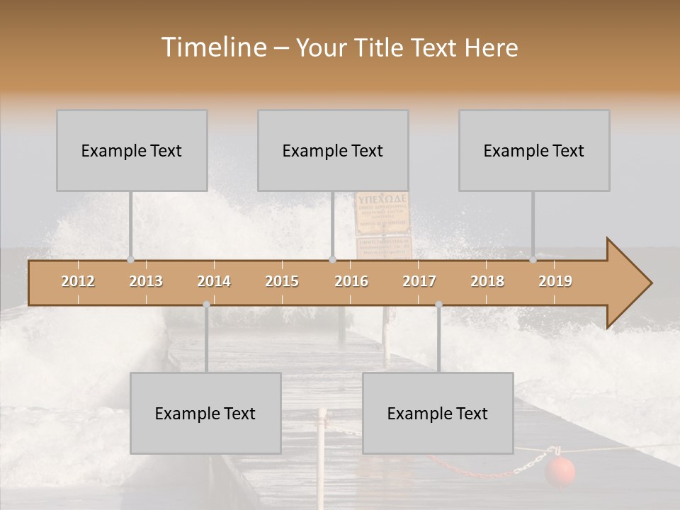 Spray Water Warning PowerPoint Template