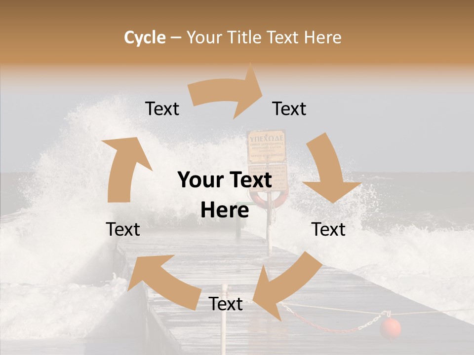 Spray Water Warning PowerPoint Template