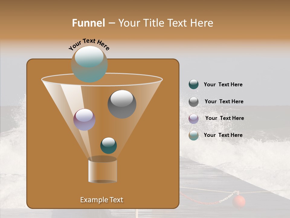 Spray Water Warning PowerPoint Template