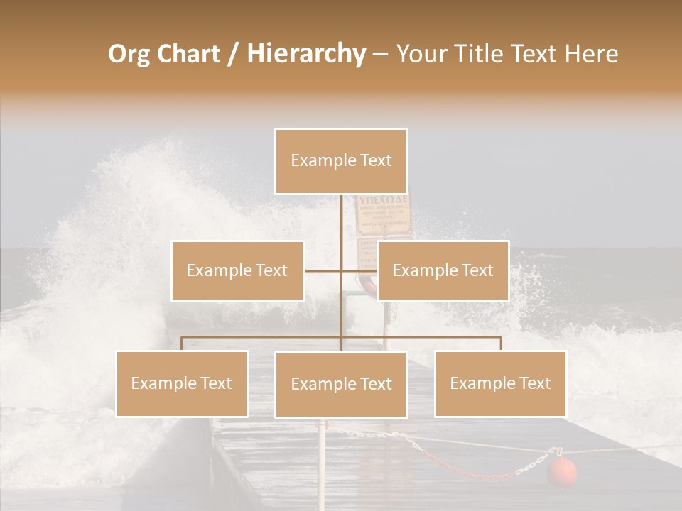Spray Water Warning PowerPoint Template