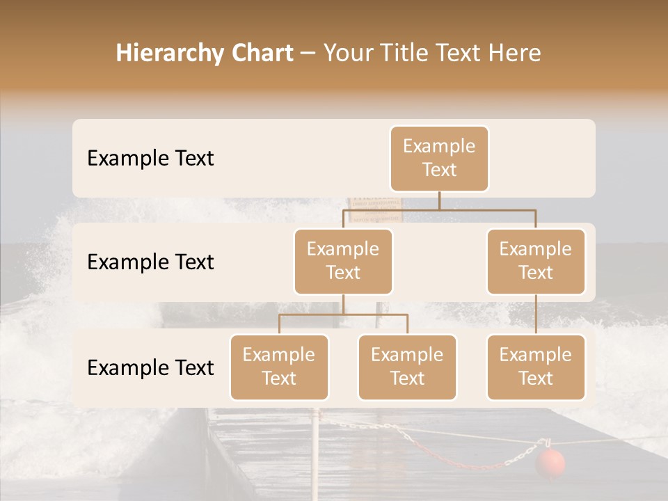Spray Water Warning PowerPoint Template