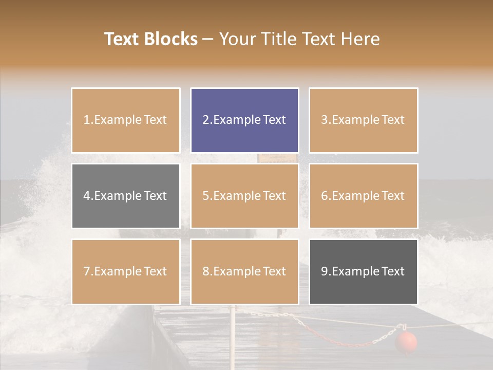 Spray Water Warning PowerPoint Template