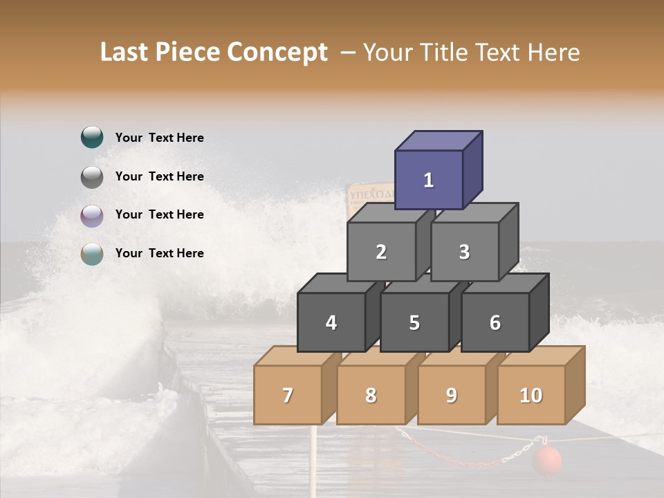 Spray Water Warning PowerPoint Template