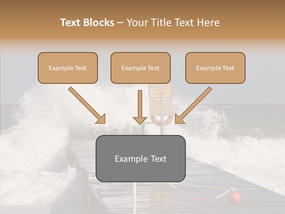 Spray Water Warning PowerPoint Template