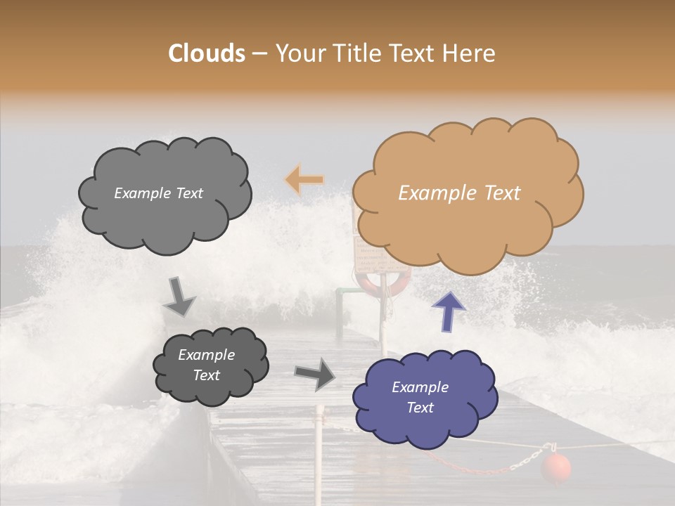 Spray Water Warning PowerPoint Template
