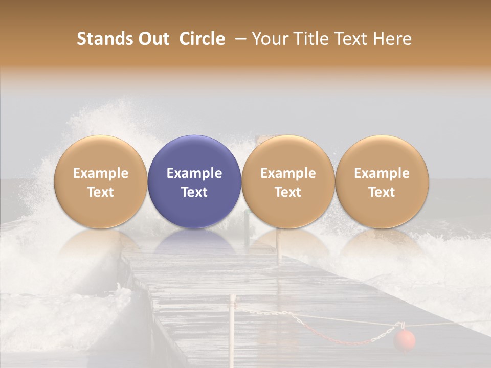 Spray Water Warning PowerPoint Template