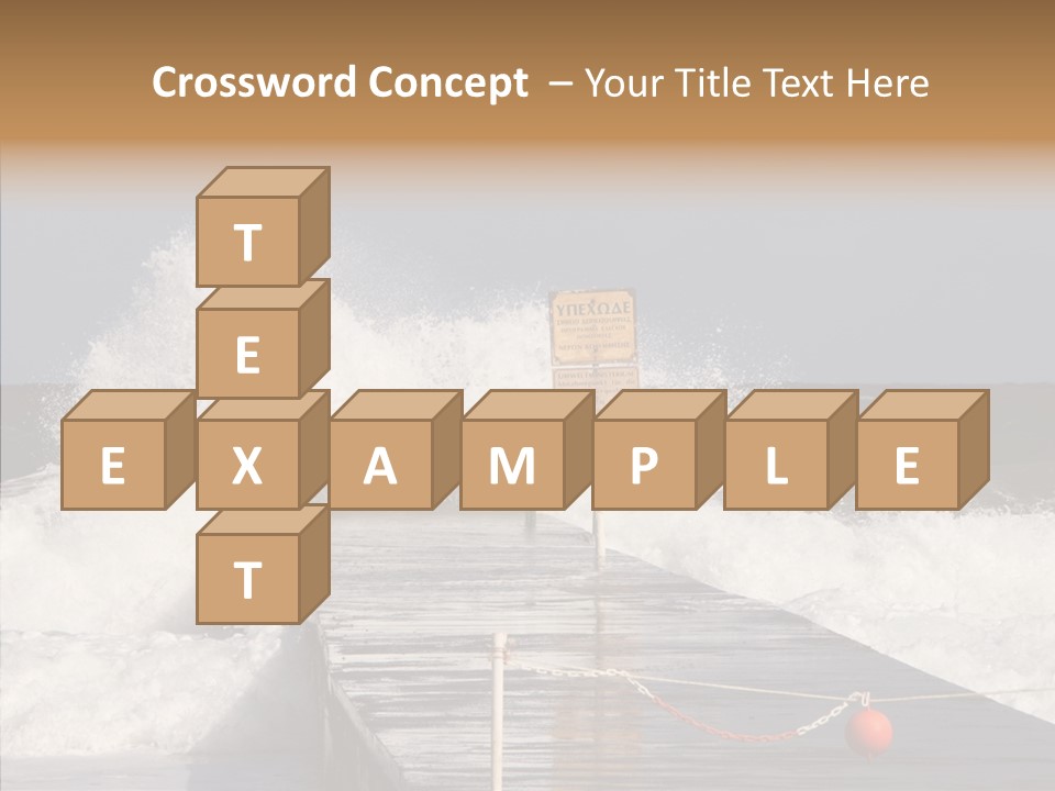 Spray Water Warning PowerPoint Template