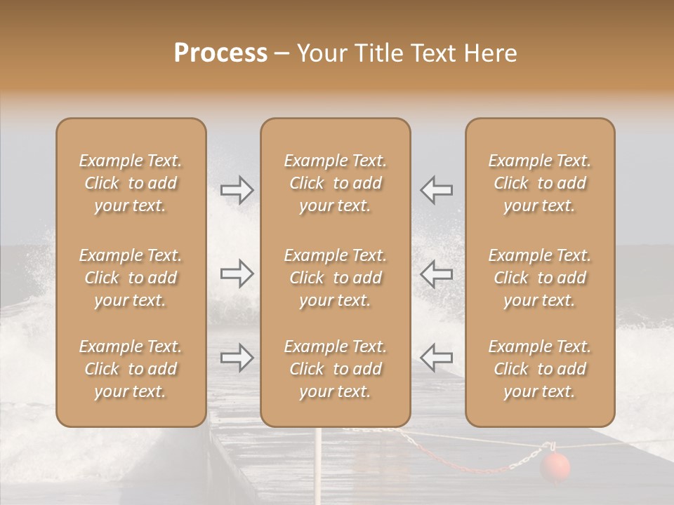 Spray Water Warning PowerPoint Template