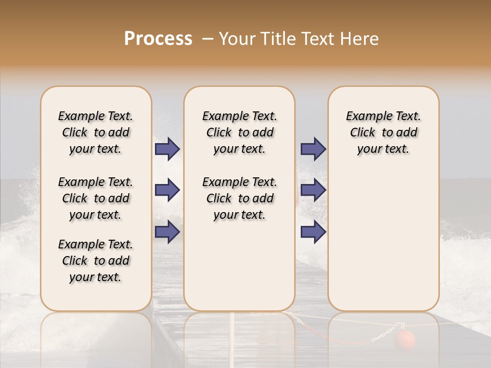 Spray Water Warning PowerPoint Template
