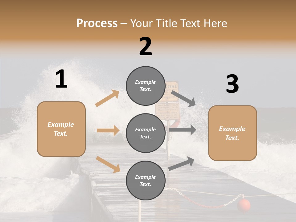 Spray Water Warning PowerPoint Template