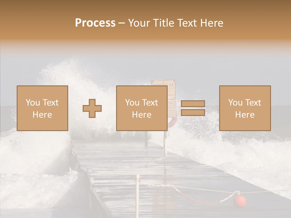 Spray Water Warning PowerPoint Template
