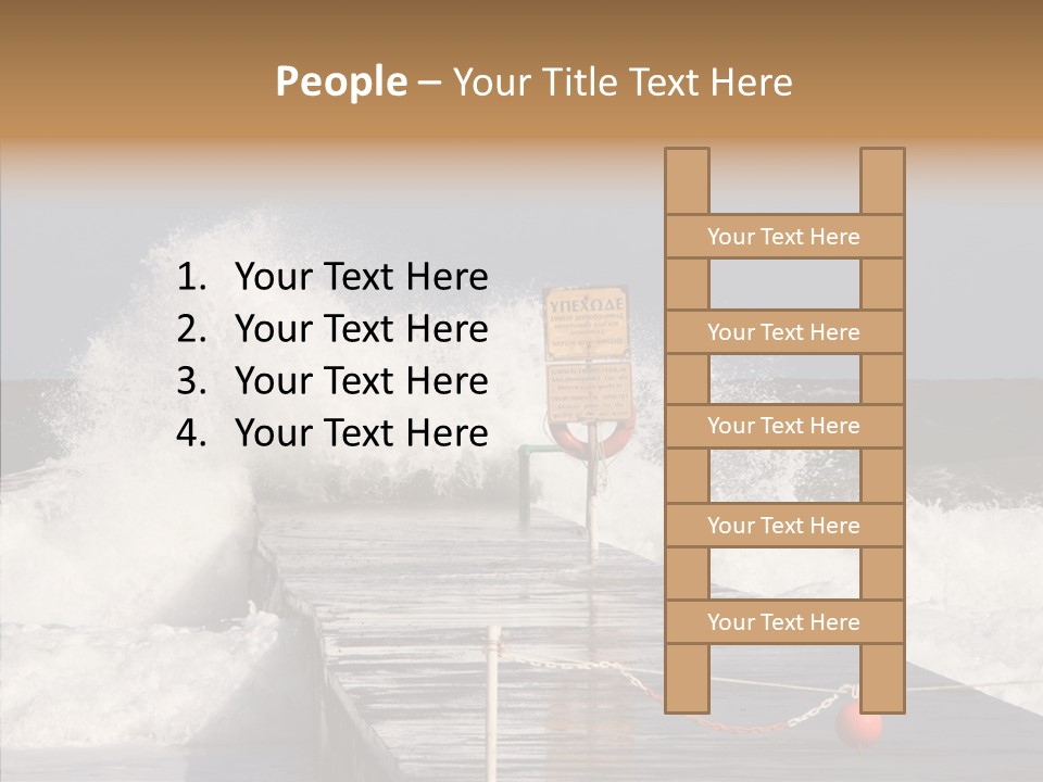 Spray Water Warning PowerPoint Template