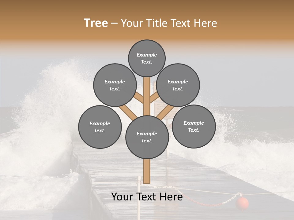 Spray Water Warning PowerPoint Template