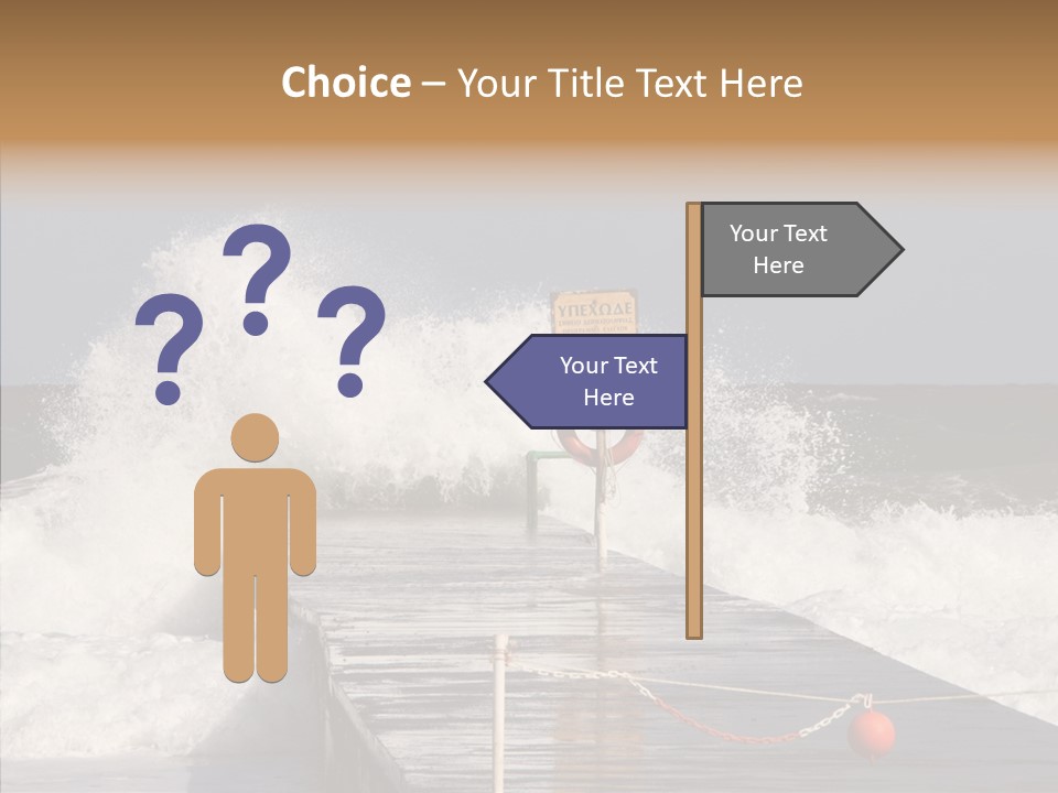 Spray Water Warning PowerPoint Template