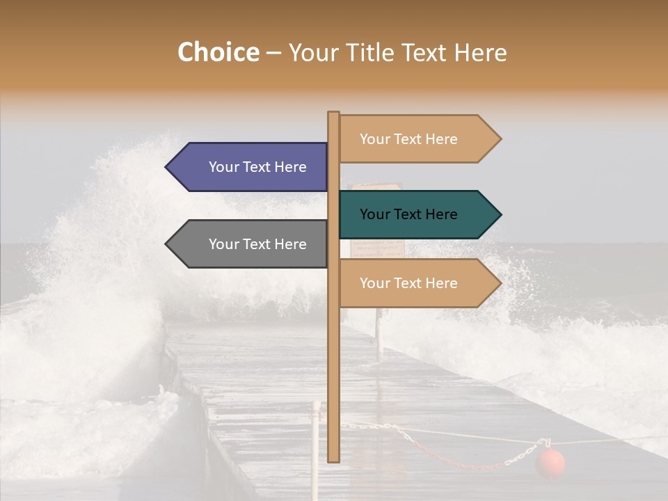 Spray Water Warning PowerPoint Template