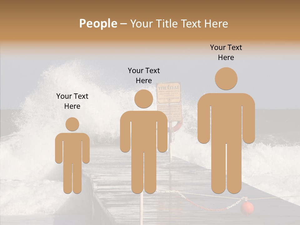 Spray Water Warning PowerPoint Template