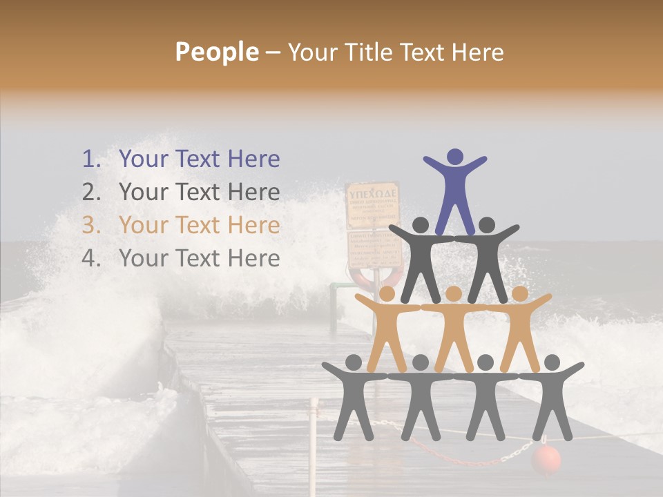 Spray Water Warning PowerPoint Template