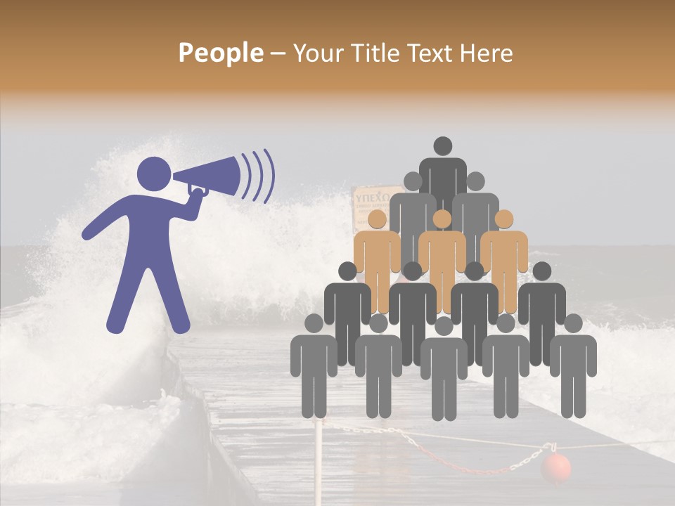 Spray Water Warning PowerPoint Template