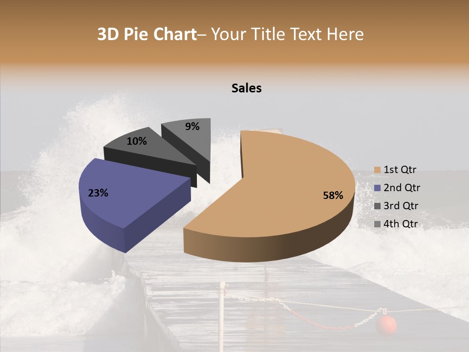 Spray Water Warning PowerPoint Template