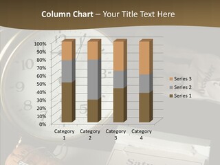 Clock Year's January PowerPoint Template